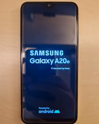 Telefono smartphone samsung galaxy a20e blu