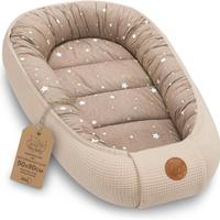 Riduttore Letto Neonato 50x90cm Beige Stelle