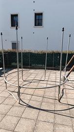 Struttura saltarello Decathlon 240 cm
