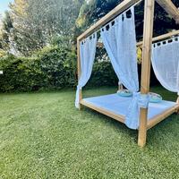 Gazebo legno piscina