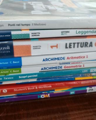 libri scuola secondaria Leverano 