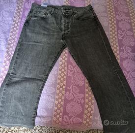 Jeans Levi's 501, uomo, grigi