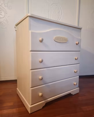 Cassettiera / Fasciatoio + Lettino  MIBB