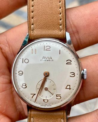 Avia vintage Swiss Made – meccanico 17 jewels