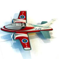 Aeroplano giocattolo vintage in latta anni ‘60