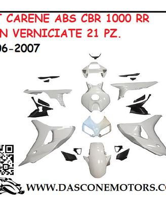 Kit carene abs cbr 1000 rr 2006 2007