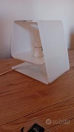 Lampada tavolo comodino Carina Calligaris bianca