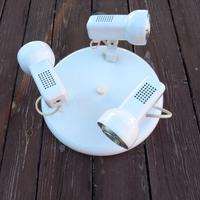 Lampadario a 3 faretti