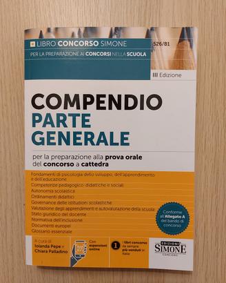 Compendio concorso scuola - Simone- Nuovo