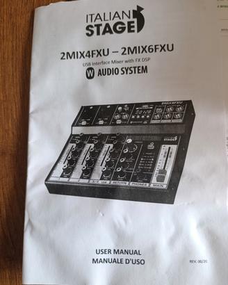 mixer Italian Stage nuovo 