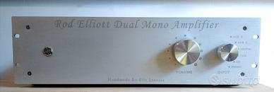 Ampli Hifi Dual Mono Rod Elliott 200W Classe AB