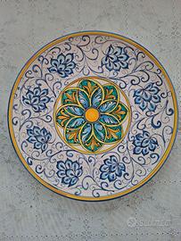 Piatto decorativo da muro in ceramica, 37,5 cm