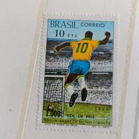 francobollo 1000 gol di Pelé del 1969