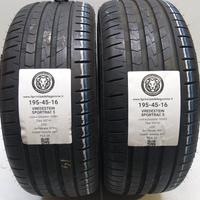 2 GOMME 195 45 16 VREDESTEIN A55903