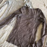 Magliette sottogiacca pizzo