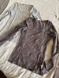 Magliette sottogiacca pizzo