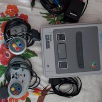 Super nintendo Snes e 2 controller