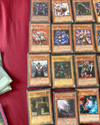 Lotto carte yu gi oh
