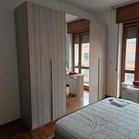2 camere da letto complete di armadio e cassettoni