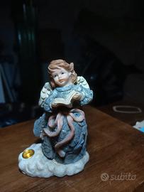 angelo porta candela in ceramica 