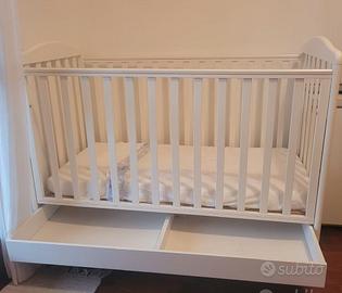 Lettino Azzurra con materasso Pali