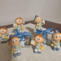 pupazzo per bomboniera nascita o compleanno 