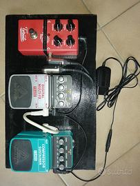 Set 3 effetti per chitarra elettrica