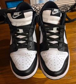 Nike Dunk Low bianche e nere – EU 40