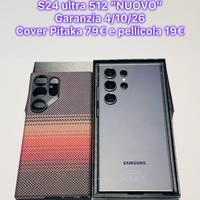 SAMSUNG S24 ULTRA 512 “NUOVO” 🟣+79€ cover pitaka