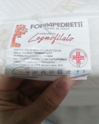 Materasso per lettino bimbo, NUOVO
