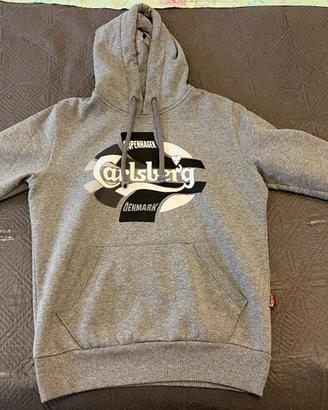 Felpa Carlsberg Grigia Originale - Taglia XL