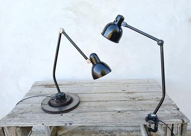 Lampade industriali vintage 