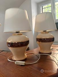 Coppia di lampade
