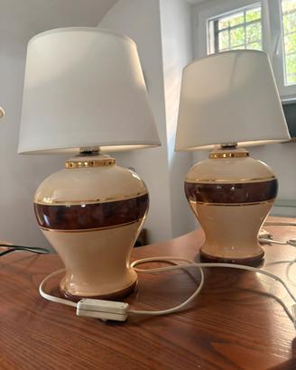 Coppia di lampade