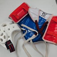 taekwondo Corpetto + caschetto