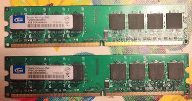 2 x 2gb DDR2 800 ram non ECC 240 pin