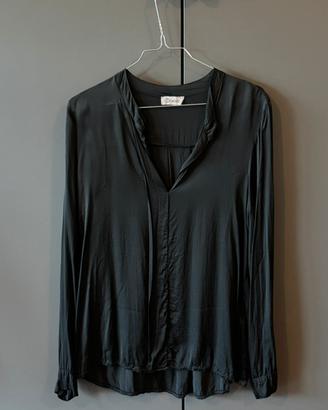 Bluse DIXIE lucido nero