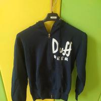 Felpa Blu Duff beer 