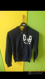 Felpa Blu Duff beer 
