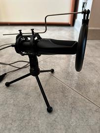 Microfono CXT USB con supporto e filtro