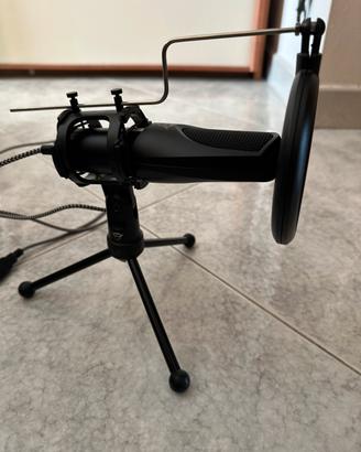 Microfono CXT USB con supporto e filtro