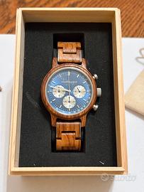 Orologio Woodwatch Chrono Mariner Kosso 41 mm