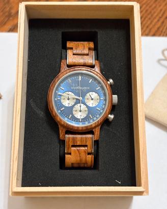 Orologio WoodWatch Chrono Mariner Kosso 41 mm NEW!