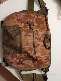 Borsa in materiale tecnico militare come nuova