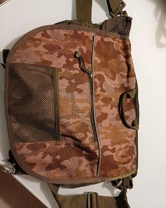 Borsa in materiale tecnico militare come nuova