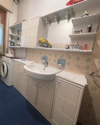 Mobile bagno laccato bianco