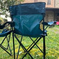 sedia pieghevole da campeggio 