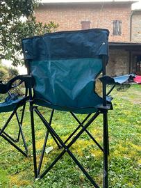 sedia pieghevole da campeggio 
