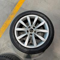 Cerchi in lega da 17 vw vag 5x112