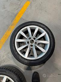 Cerchi in lega da 17 vw vag 5x112